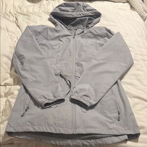 New Balance - Women's Light Gray Hooded Jacket - Small